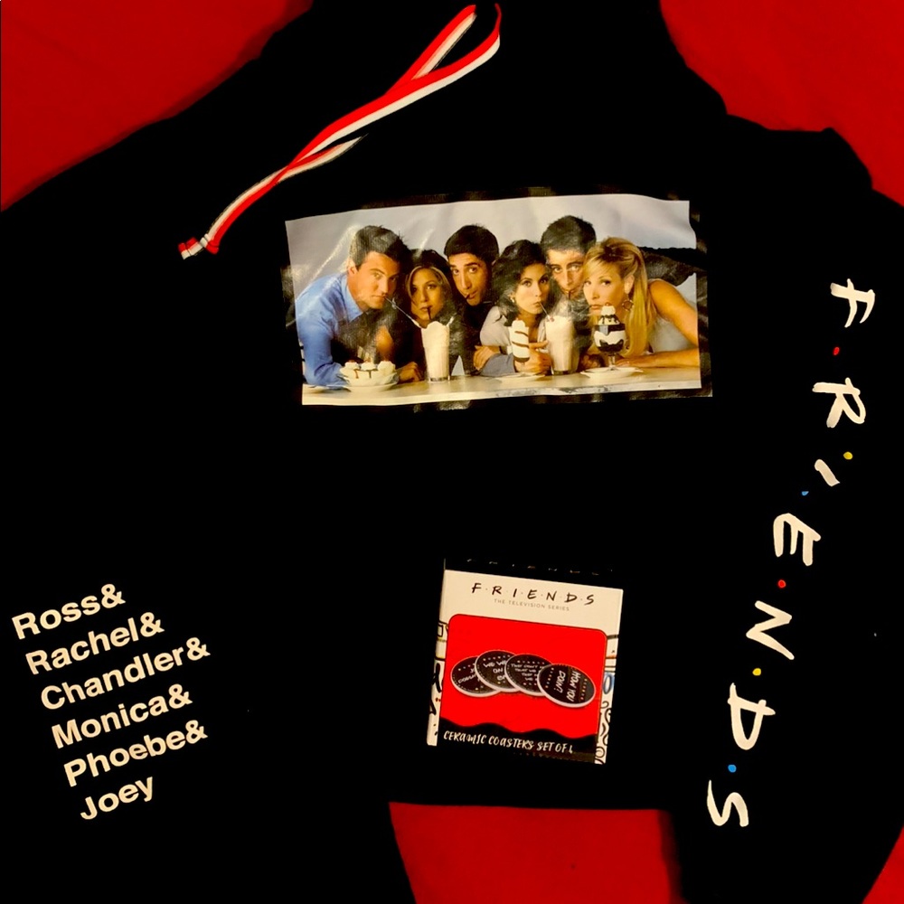 Friends Crop top and sweats